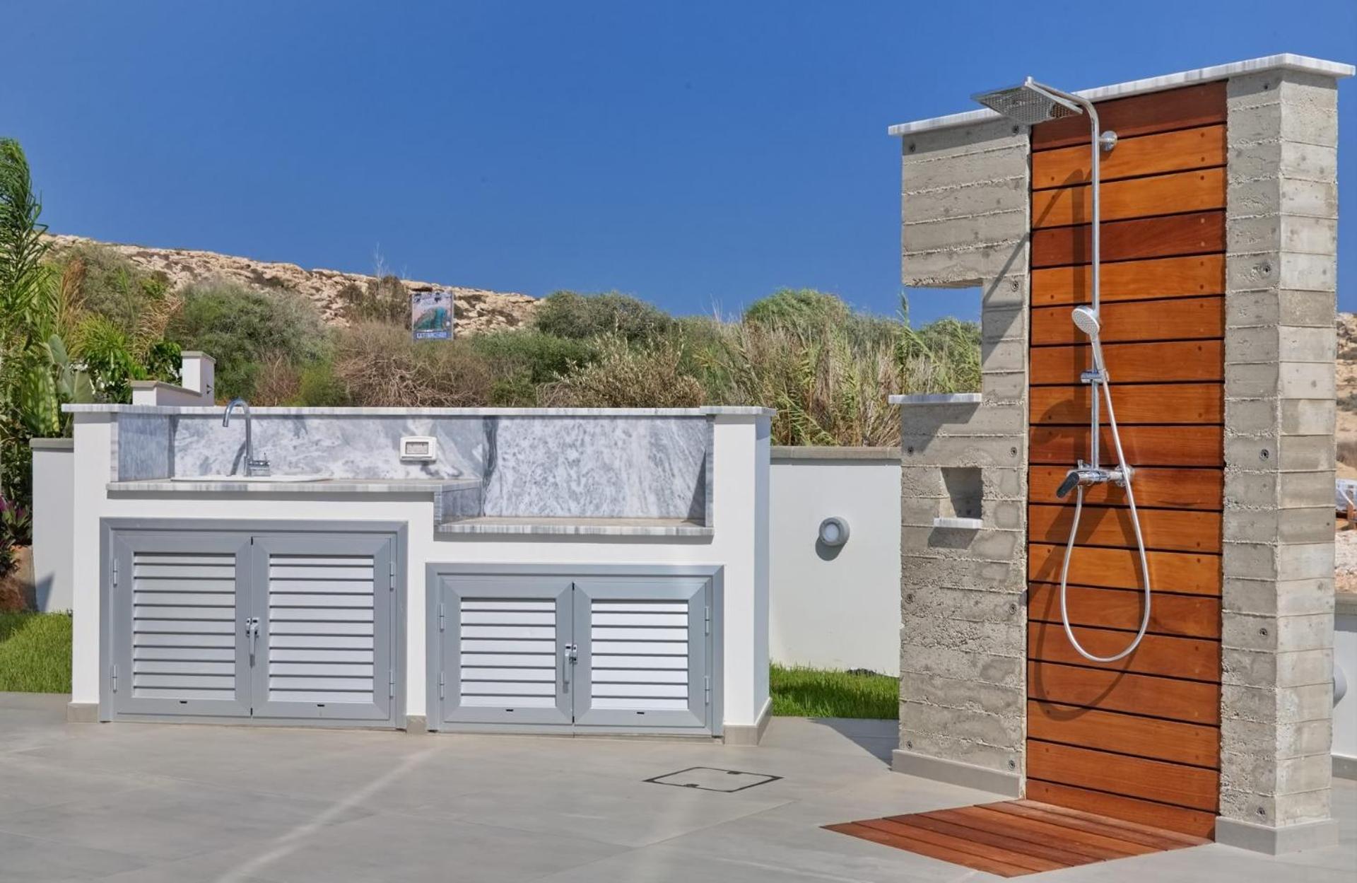 Beachfront Luxury Villa Idania Айя-Напа Экстерьер фото