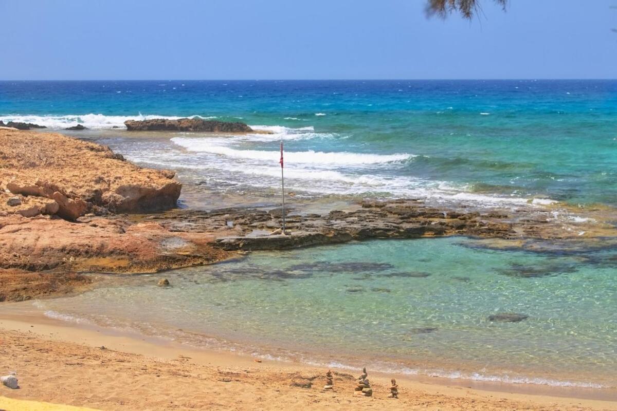 Beachfront Luxury Villa Idania Айя-Напа Экстерьер фото